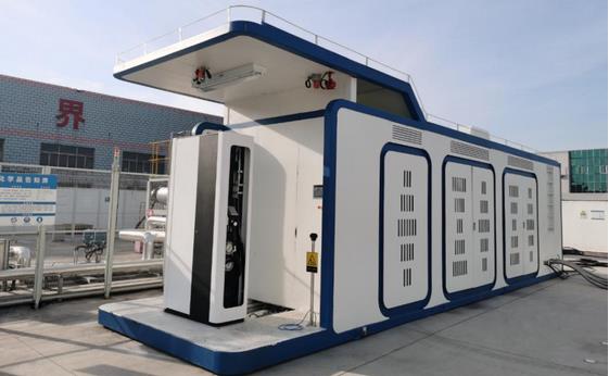 氫楓能源70MPa撬裝式加氫設(shè)備通過驗收